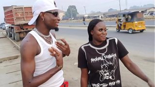 Horny Portharcourt hot pussy lady meets a stranger on the street for the first time and follows him home to have some raw pussy smashing and cumshots