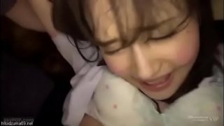 Japanese girl abused to the hell slap torment