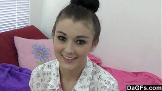 Nervous Teen Does Porn For The First Time