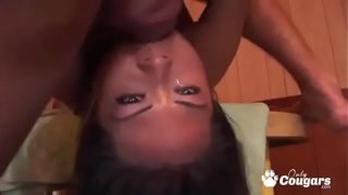 Nyomi Zen Sticks A Cock Balls Deep Down Her Throat
