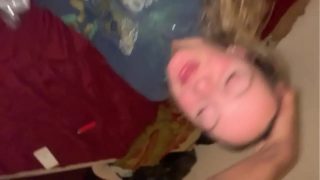 P. 1 ——( REAL teen forced to suck dick ) SLOPPY small girl just turned 18 this year..[HOMEMADE BBC SLOPPY THONG BLOWJOB]